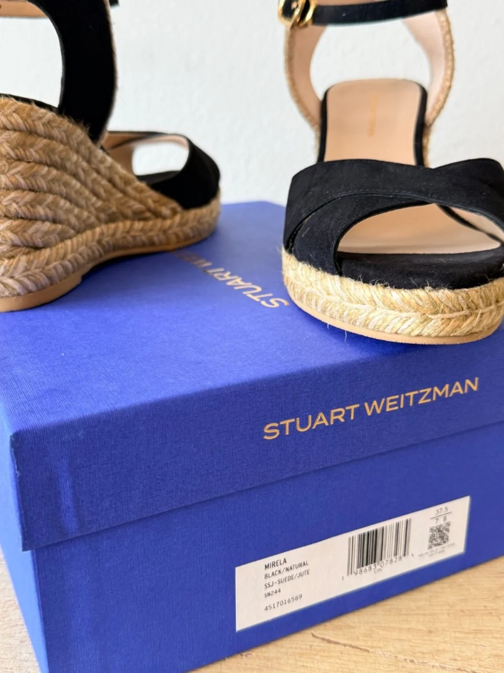 Stuart Weitzman Mirela Espadrille Wedge Sandal